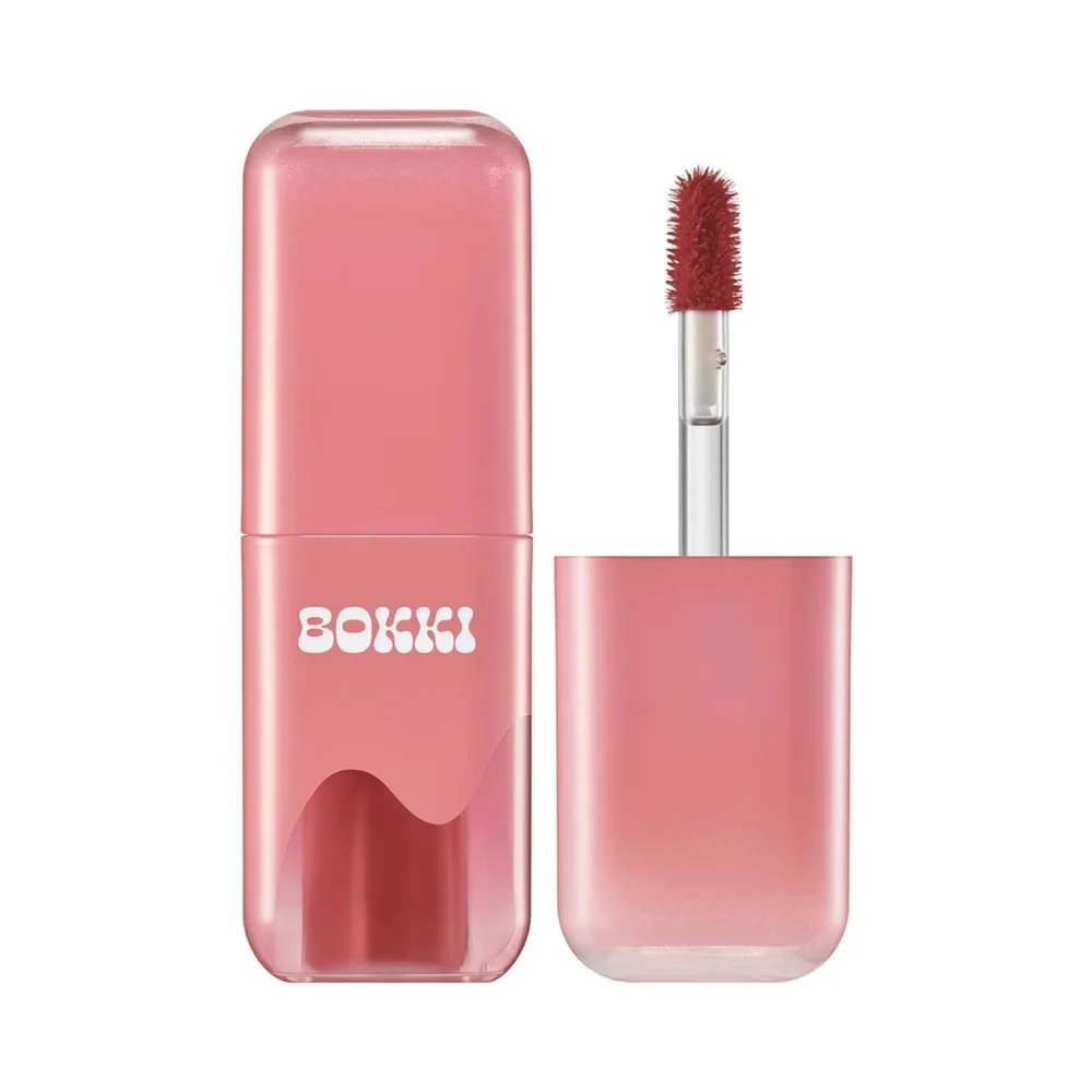 Тинт для губ Black Rouge Glow Bokki Tint Vienna Rose розовый сияющий, эффект сочных губ