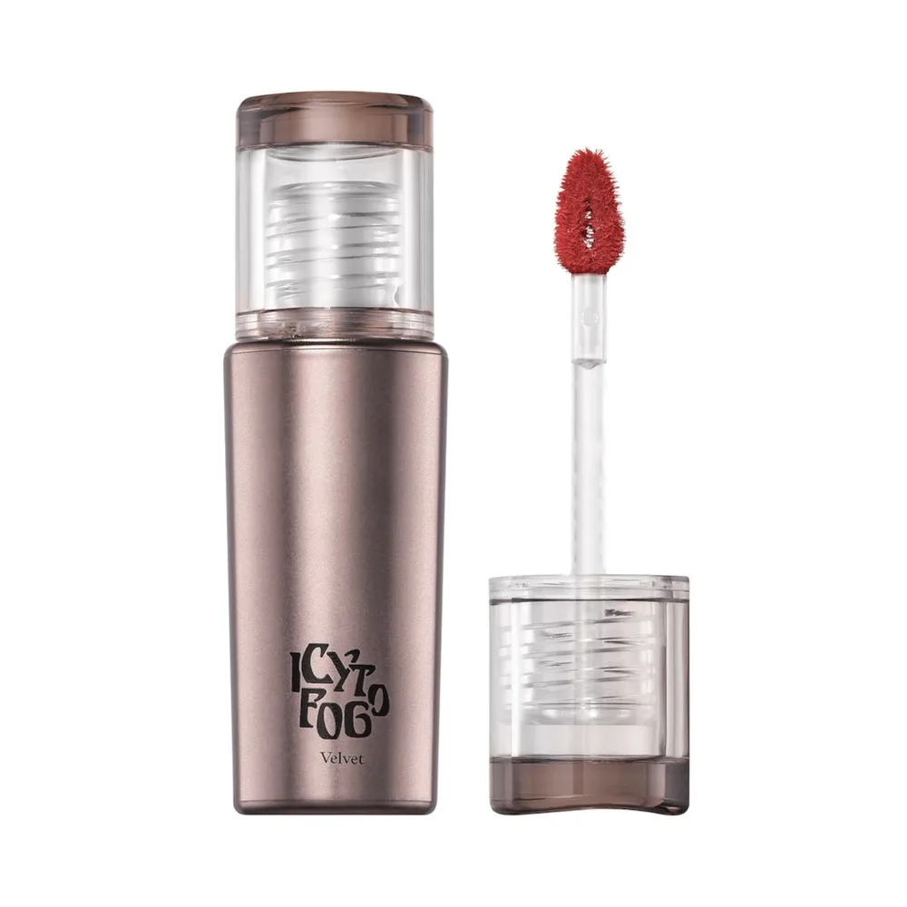 Тинт для губ Black Rouge Icy To Fog Velvet матовый бархатный, розовый оттенок Fig Rose