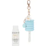 Масло для губ Revolution Pout Lip Oil Lychee Clear With Blue Charm увлажняющее сияющее, с синей подвеской — фото 1