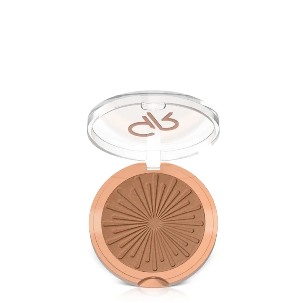 Бронзер для лица Golden Rose Sun Bright Bronzer Powder 03 Golden Bronze пудровый, эффект загара