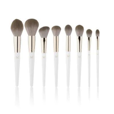 Набор кистей для макияжа лица M BRUSH by Maxineczka White Face Set синтетический нейлоновый ворс, эргономичные ручки