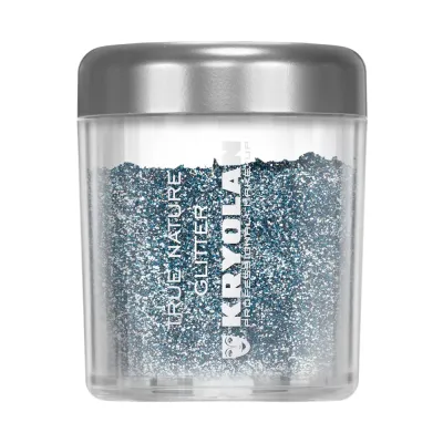 Глиттер для лица и тела Kryolan True Nature Glitter Ocean Blue синий рассыпчатый
