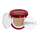 Тональная основа-кушон Eveline Cosmetics Cushion Foundation плотное покрытие, тёплый подтон, оттенок Vanilla 02W — фото 2