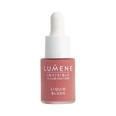 Румяна для лица Lumene Invisible Illumination жидкие с сывороткой, оттенок Bright Bloom, сияющий финиш