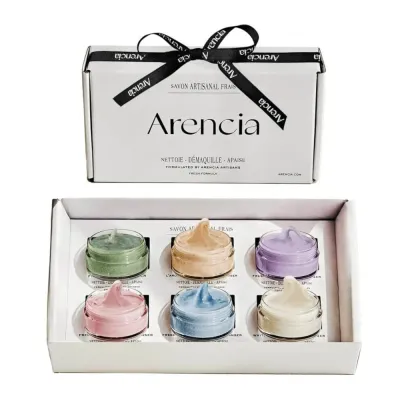 Набор для очищения лица Arencia Fresh Cleanser Discovery Kit 6 мини-паст, разные ароматы, 6х15 г