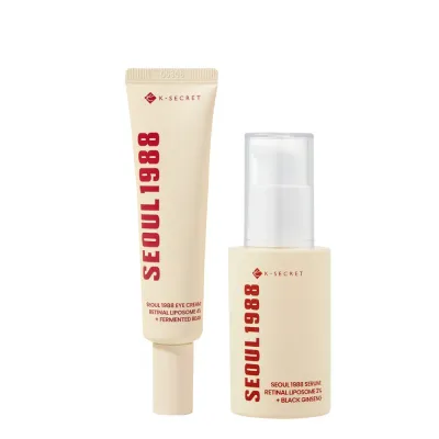 Набор для лица K-Secret Seoul 1988 Retinal Set крем для век и сыворотка с ретиналом