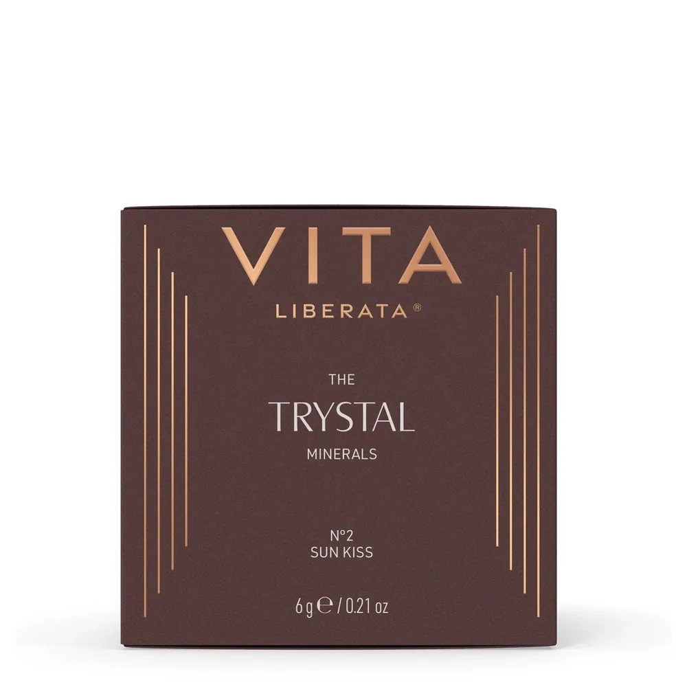Пудра бронзирующая для лица Vita Liberata Trystal Minerals Sunkissed No Brush минеральная, эффект загара