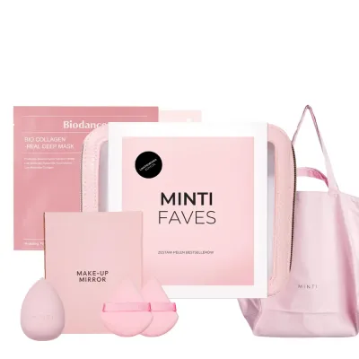 Набор подарочный MINTI FAVES Kinda Girl Birthday Set Pink на день рождения, розовый, готовый к вручению