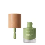 Лак для ногтей Inglot Natural Origin 044 Jungle Green глубокий зелёный, глянцевый, 8 мл — фото 1