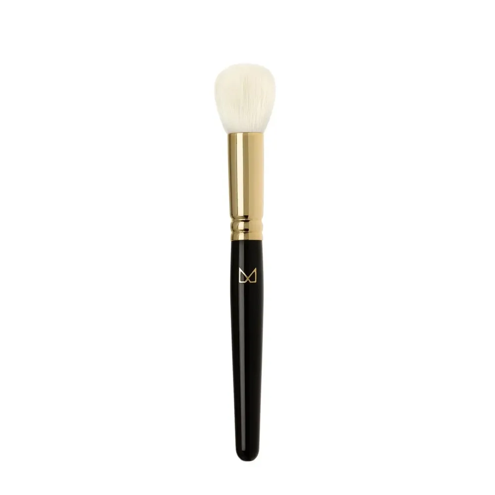 Кисть для макияжа лица M Brush by Maxineczka 02, натуральный ворс козы, ручная работа, Япония