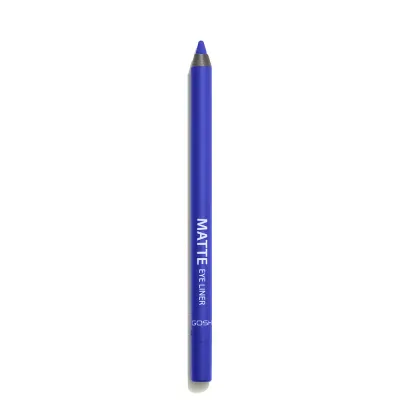 Карандаш для глаз Gosh Matte Eye Liner 008 Crazy Blue синий матовый водостойкий
