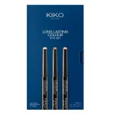 Набор теней для век в стике KIKO Milano Long Lasting Colour Eye Set стойкие кремовые, 3 шт. x 1,6 г — фото 1
