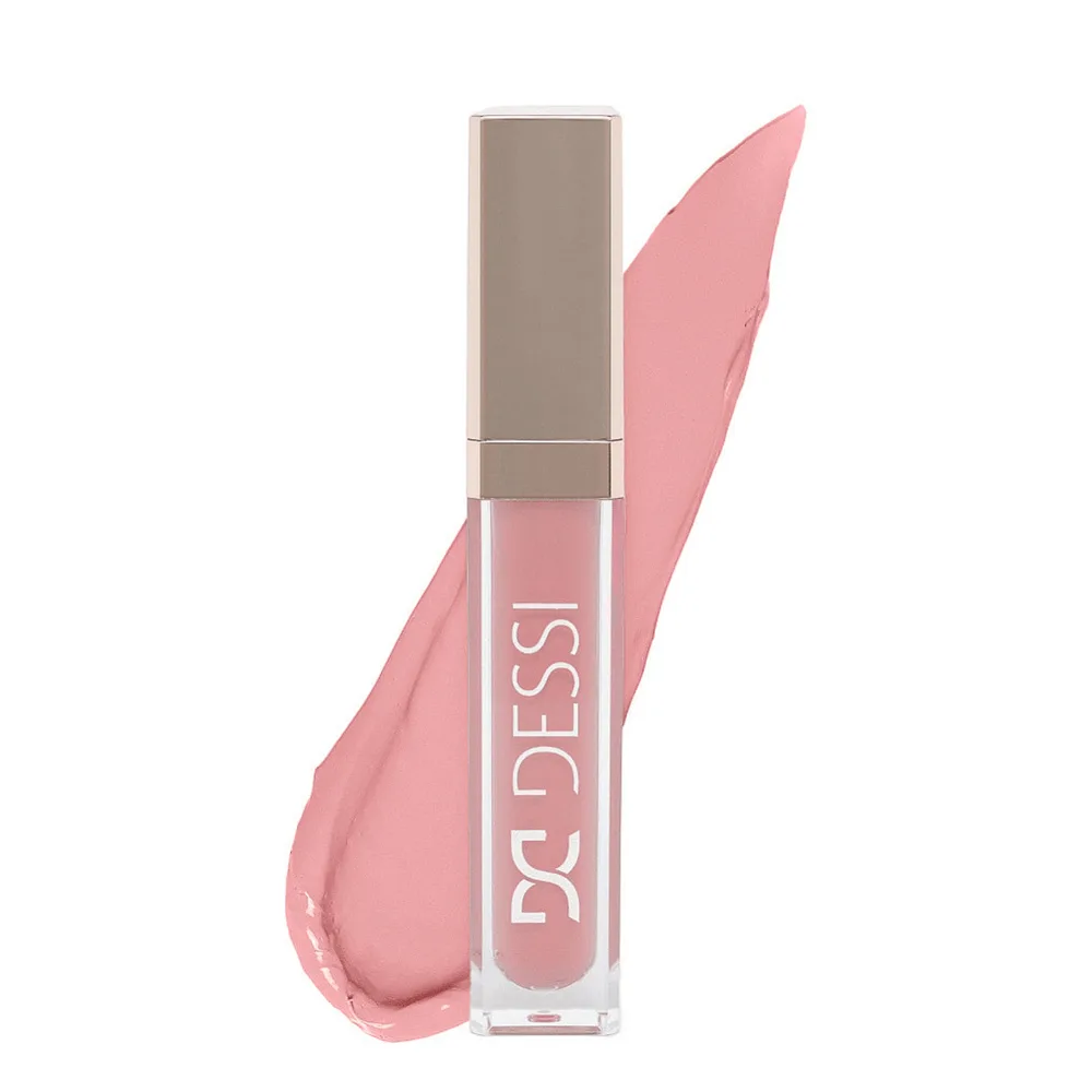 Помада для губ Dessi Cosmetics жидкая матовая стойкая, оттенок 24 Pink Latte, 7,2 мл