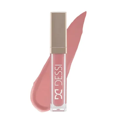 Блеск для губ Dessi Cosmetics Creamy Cover кремовый глянцевый розовый 118 Rosy Pour, 7,2 мл