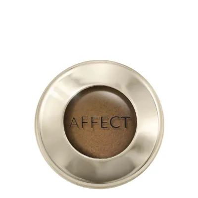 Бронзер для лица Affect x Ruda Maluje Glow Bakery Baked Bronzer запечённый, тёмный шоколадный оттенок Brownie