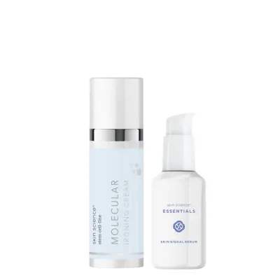 Лифтинг-набор для лица Skin Science Skin Signal Serum + Molecular Ironing Cream, 30+50 г