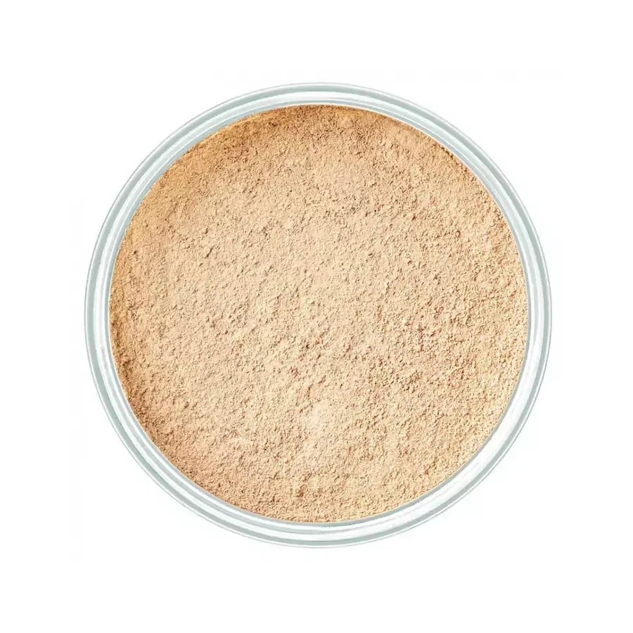Пудра тональная ARTDECO Mineral Powder Foundation 4 Light Beige минеральная рассыпчатая, матовый финиш