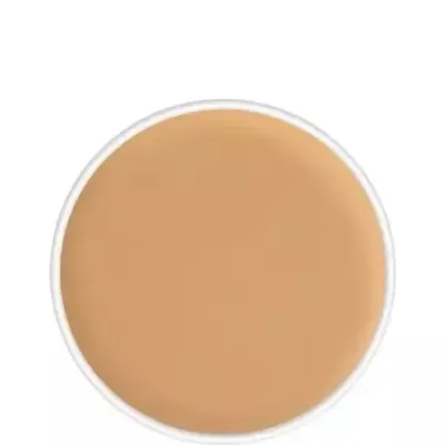Тональная основа Kryolan Ultra Foundation 9000/00 Yellow Veil кремовая матовая, плотное покрытие, сменный блок для палетки