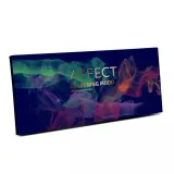 Палетка теней для век Affect Evening Mood прессованные, кремовая текстура, 10 оттенков — фото 2