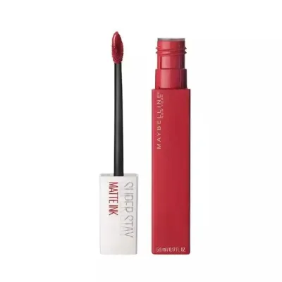 Помада для губ жидкая Maybelline SuperStay Matte Ink матовая стойкая, оттенок 20 Pioneer, 5 мл