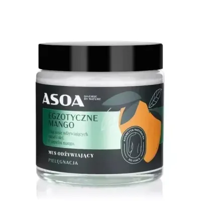 Мусс для тела Asoa Mango питательный с маслом ши, 120 мл