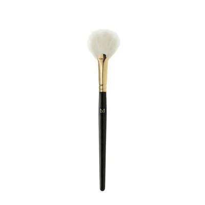Кисть для макияжа лица M Brush by Maxineczka Back to Black 24, натуральный ворс козы, ручная работа