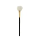 Кисть для макияжа лица M Brush by Maxineczka Back to Black 24, натуральный ворс козы, ручная работа — фото 1