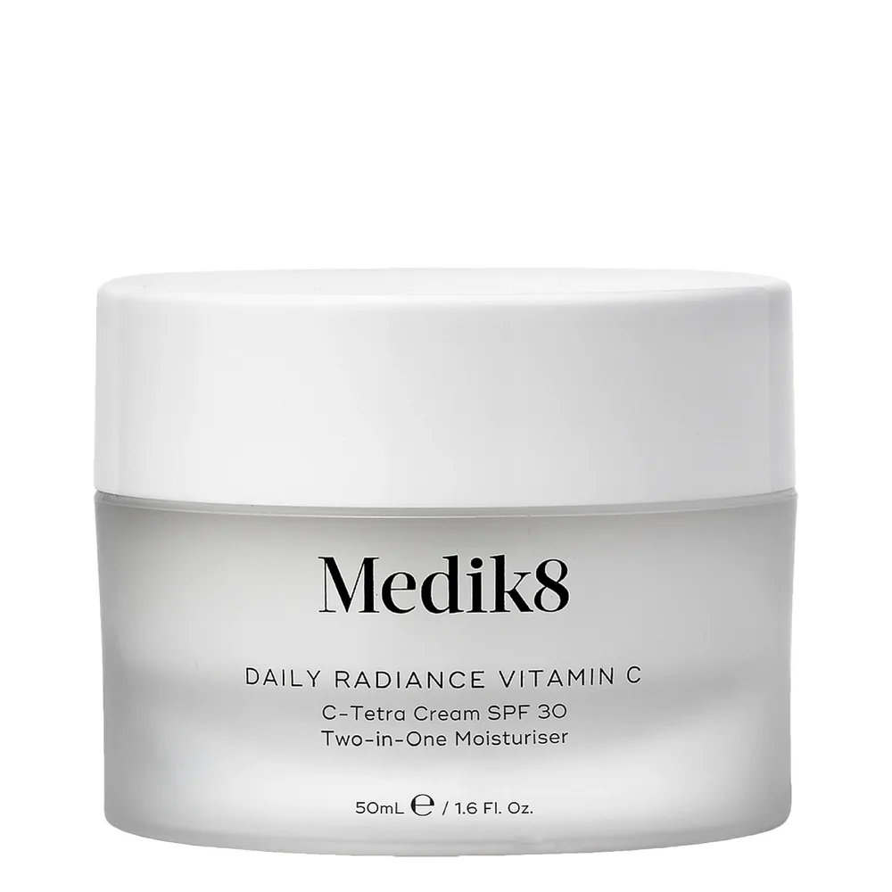 Крем для лица Medik8 Daily Radiance Vitamin C C-Tetra Cream SPF30 с витамином C и солнцезащитой, 50 мл