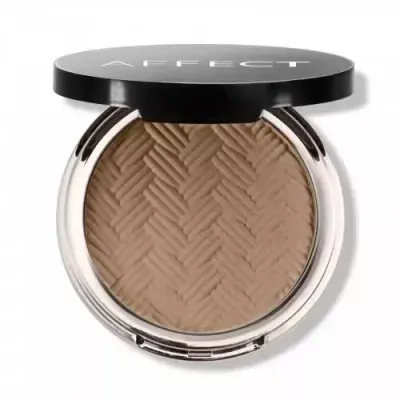 Бронзер Affect Glamour G-0012 Pure Pleasure прессованный матовый, для скульптурирования лица