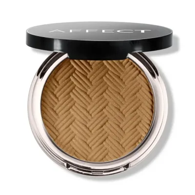 Бронзер для лица Affect Glamour G-0015 Pure Joy прессованный, бархатный финиш, для контуринга
