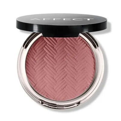 Румяна для лица Affect Velour Blush On R-0125 Mature Rose прессованные, розовые, бархатный финиш