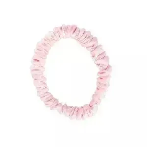 Резинки для волос Mexmo Scrunchie Small шелковые, оттенок розовый лимонад, 2 шт