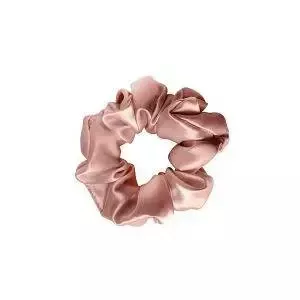 Резинка для волос Mexmo Scrunchie Normal шелковая, оттенок розовое золото