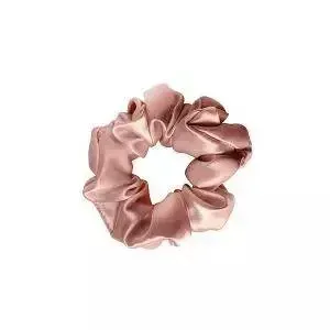 Резинка для волос Mexmo Scrunchie Normal шелковая, оттенок розовое золото
