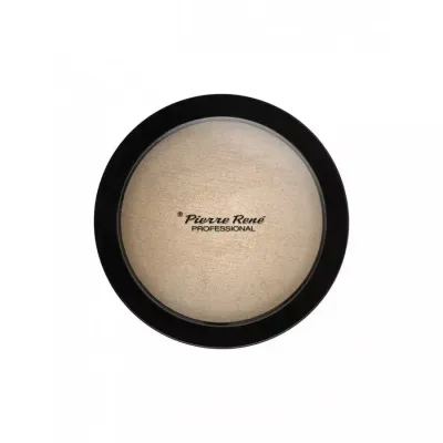Хайлайтер для лица и тела Pierre Rene Highlighting Powder 01 Glazy Look пудровый, перламутровые частицы