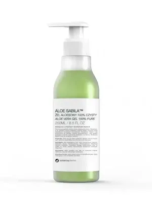 Гель для тела Botanicapharma Aloe Sabila алоэ 100% увлажняющий успокаивающий, 250 мл