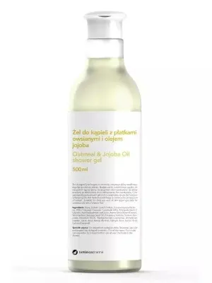 Гель для душа Botanicapharma Oatmeal & Jojoba Oil увлажняющий с овсяными хлопьями и маслом жожоба 500 мл