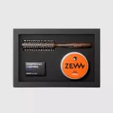 Набор мужской Zew For Men Miejski Gentleman: глина для волос, твердый шампунь, щетка-роллер — фото 1