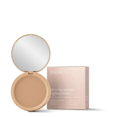 Пудра для лица Paese Glowing Powder 13 Golden Beige тёплая золотистая сияющая