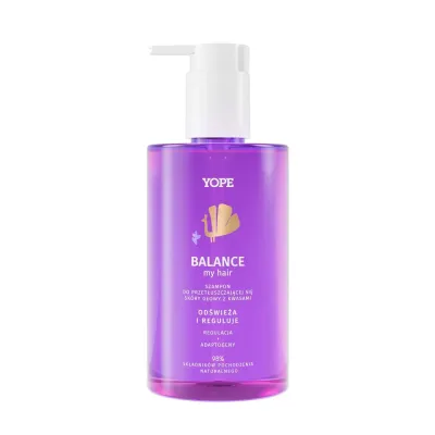 Шампунь для волос Yope Bounce My Hair! Balance против жирности кожи головы, 300 мл
