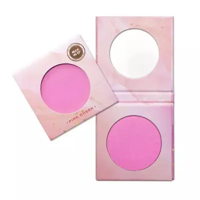 Румяна для лица Mexmo Pink Cheek холодный розовый, плотный пигмент