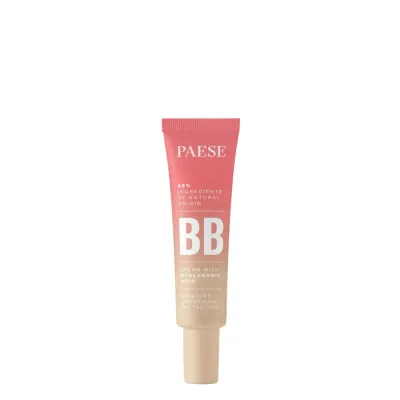 BB-крем Paese с гиалуроновой кислотой увлажняющий легкий, тон 03 Natural, 30 мл