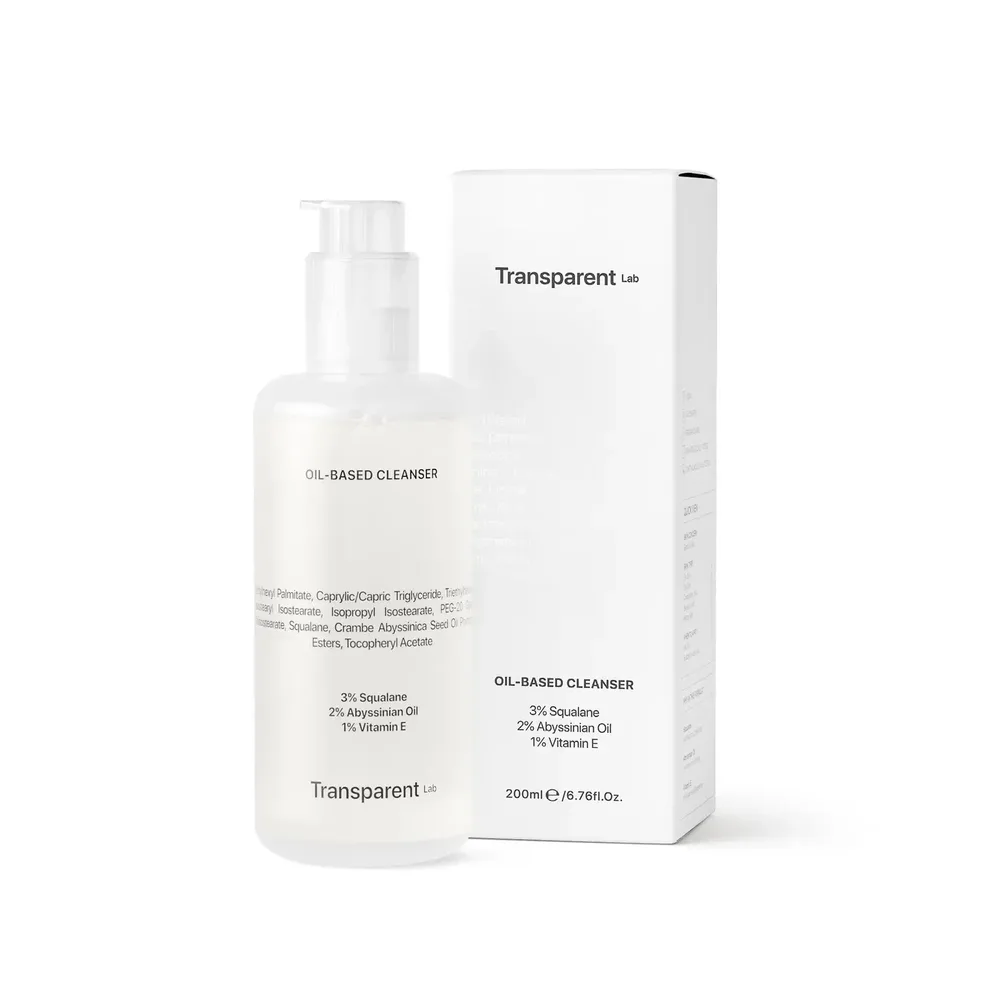 Гидрофильное масло для лица Transparent Lab Oil Based Cleanser для снятия макияжа, 200 мл