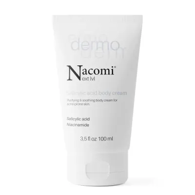 Крем для тела Nacomi Next Level Dermo очищающий с ниацинамидом и салициловой кислотой, 100 мл
