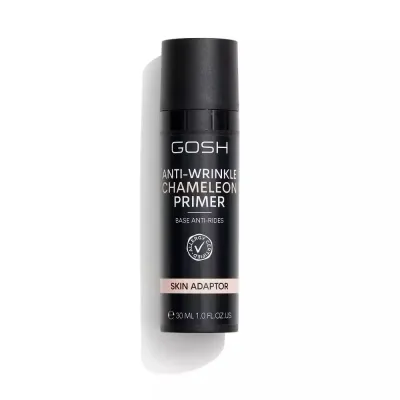 База под макияж Gosh Chameleon Primer Anti-Wrinkle разглаживающая, выравнивает тон, 30 мл