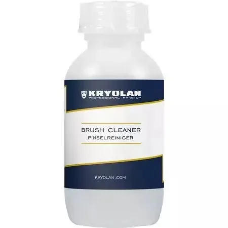 Жидкость для очищения кистей для макияжа Kryolan 3491 для натурального и синтетического ворса, 100 мл