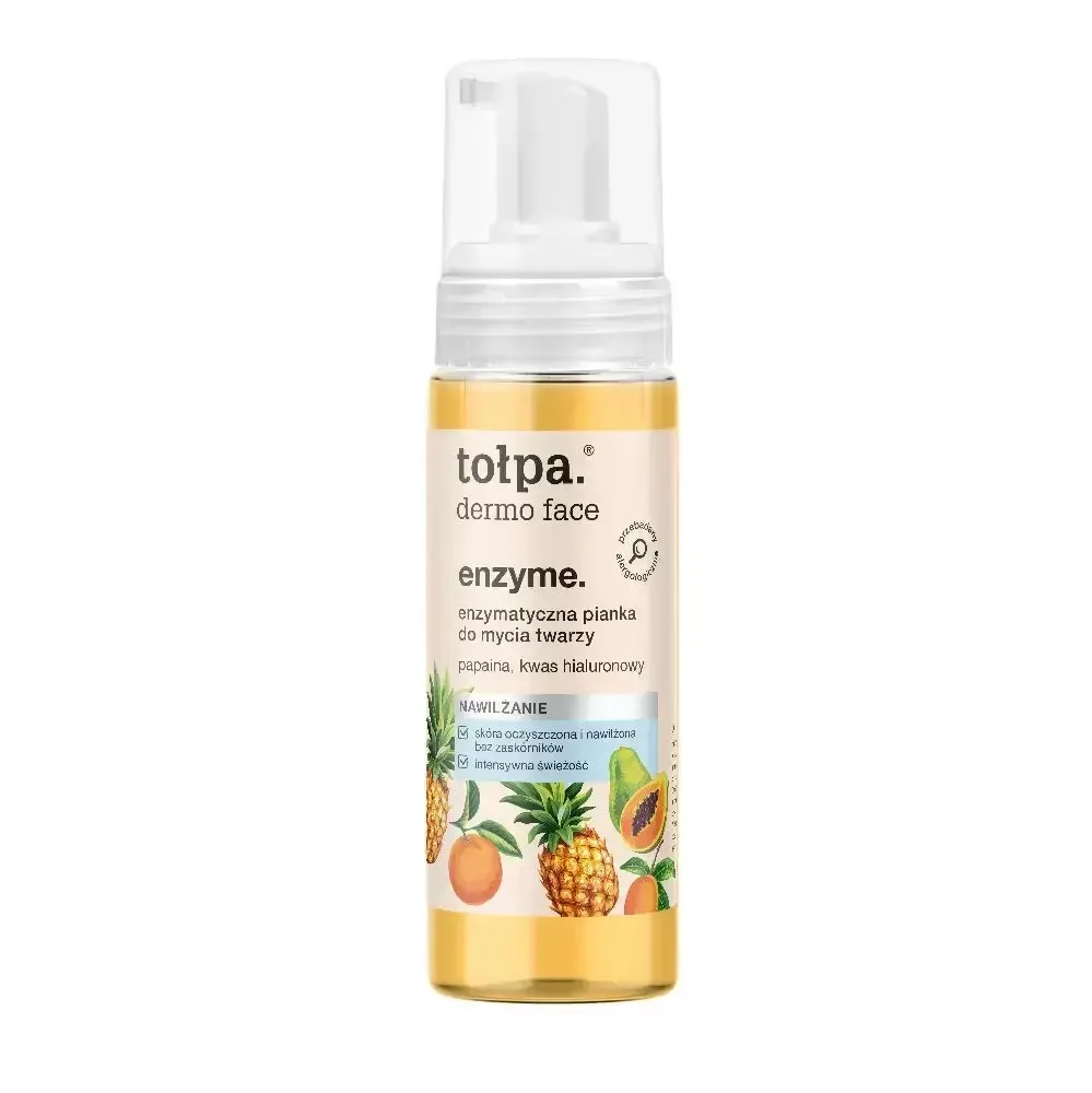 Пенка для умывания Tolpa Dermo Face Enzyme энзимная, с гиалуроновой кислотой, 150 мл