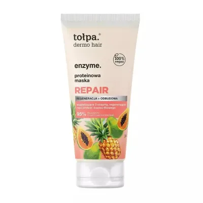 Маска для волос Tolpa Dermo Hair Enzyme Repair протеиновая восстанавливающая, 200 мл