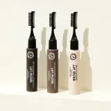 Гель для бровей Gosh Brow Lift Lamination Gel 001 Grey Brown ламинирующий, фиксация на весь день — фото 2
