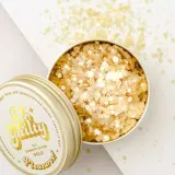 Био-глиттер для лица и тела Ministerstwo Dobrego Mydla Facegroovin's glitter Gold рассыпчатый, золотой, биоразлагаемый — фото 2